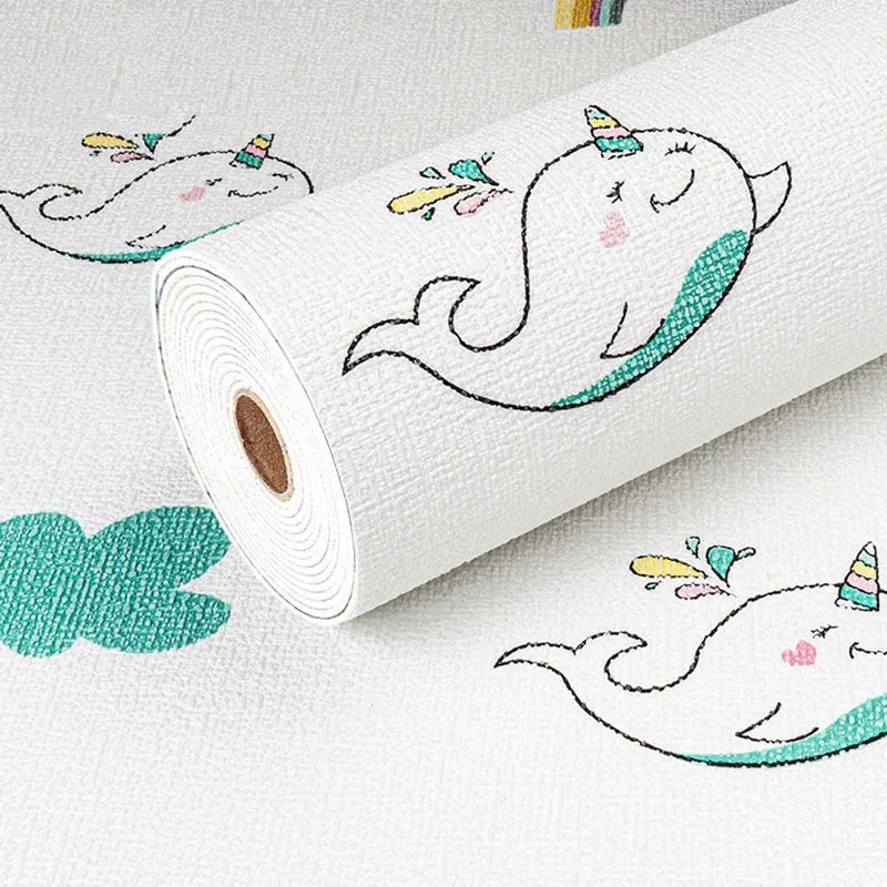 3D Wall Stickers Sound Insulation Antibacterial Moisture-proof Self-Adhesive Waterproof Wallpaper DIY Home Wall Decor
