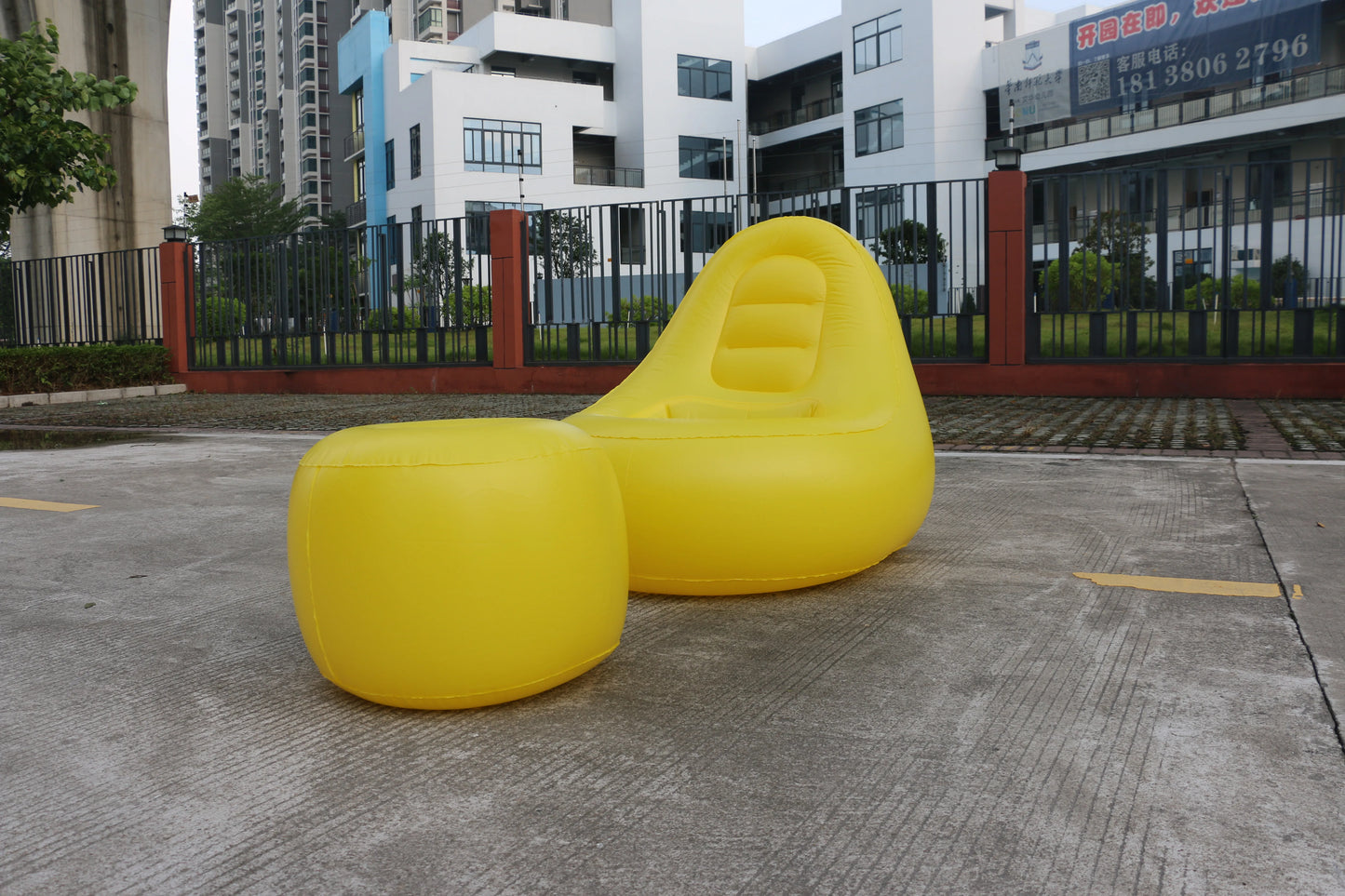 Inflatable BBL Chair Glow Up Chair for Lipo Surgery Brazilian Butt Lift Recovery Sitting Lounging Pregnancy Gentle Butt Recovery
