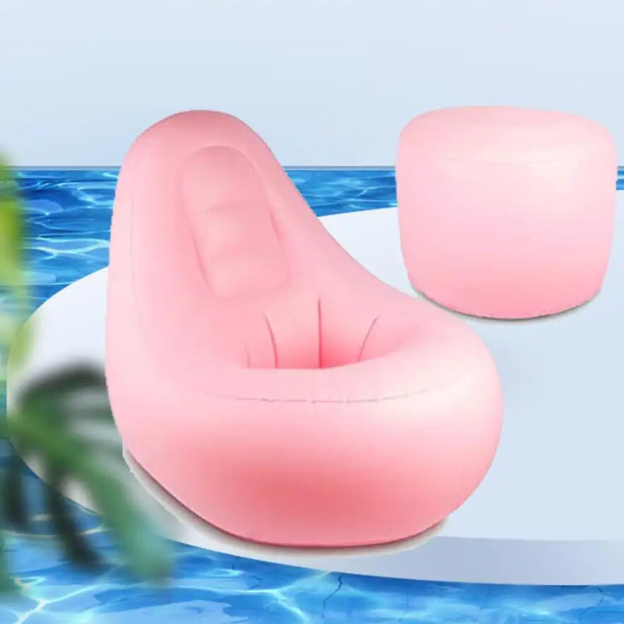 Inflatable BBL Chair Glow Up Chair for Lipo Surgery Brazilian Butt Lift Recovery Sitting Lounging Pregnancy Gentle Butt Recovery