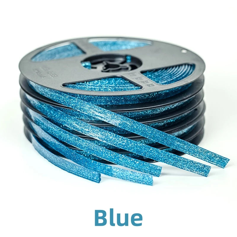 Self-Adhesive Ceramic Tile Gap Tape Kitchen Bathroom Waterproof Mildewproof Stickers Beautiful Seam Tapes sparkle Decor Strip