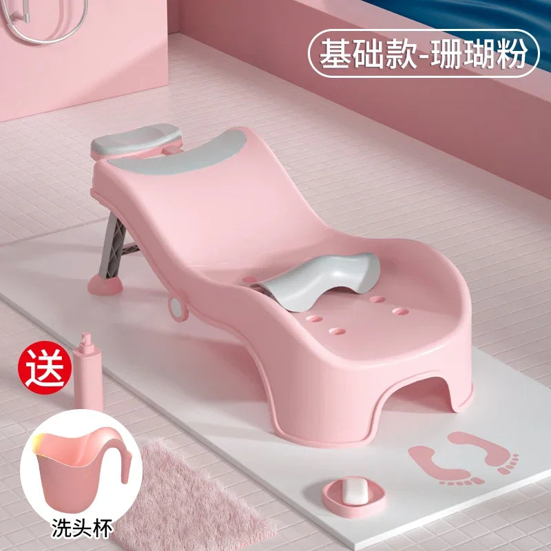 Adult Shampoo Chair Hairdresser Hair Wash Kids Salon Shampoo Bed Home Beauty Shaving Lit Shampooing Spa Salon Furniture