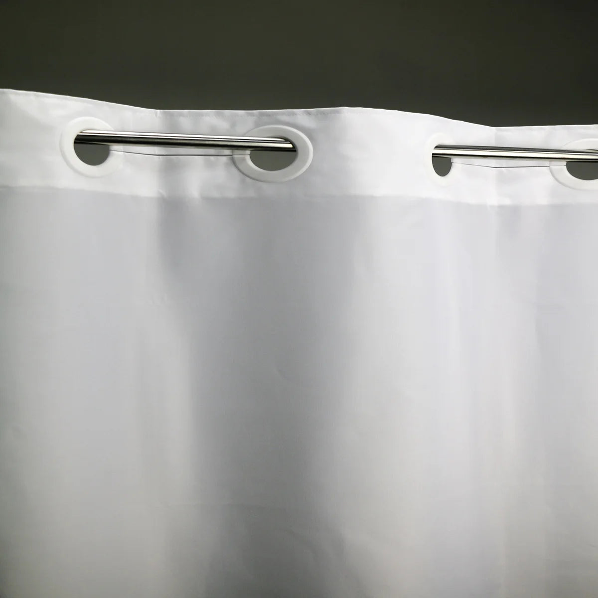 Minghe No Hook Shower Curtain,Heavy Duty Cloth 12 G,Hotel Quality Fabric Bathroom Shower Curtain