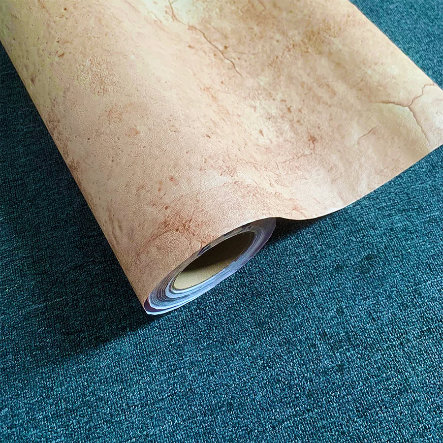 Concrete Countertop Contact Paper Gray Cement Industrial Paper 3D Textured Self Adhesive Waterproof Wallpaper for Home Decor