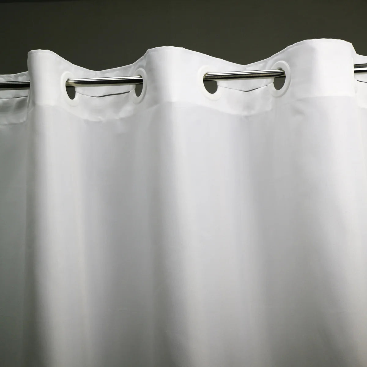 Minghe No Hook Shower Curtain,Heavy Duty Cloth 12 G,Hotel Quality Fabric Bathroom Shower Curtain