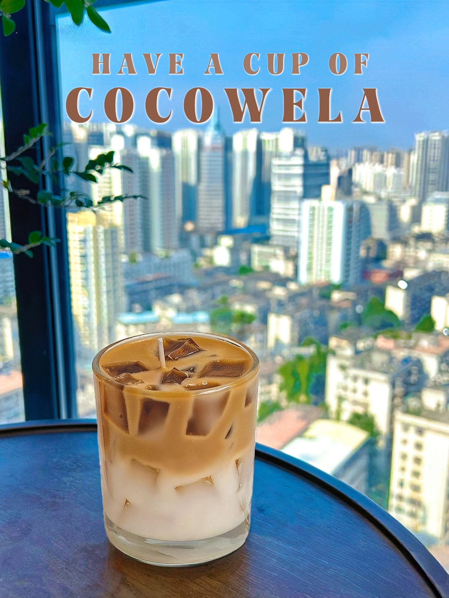 Iced Latte Coffee Aromatherapy Candle Gift Box Home Bedroom Decoration Girls Light Fragrance Birthday Gift Fragrance Souvenir
