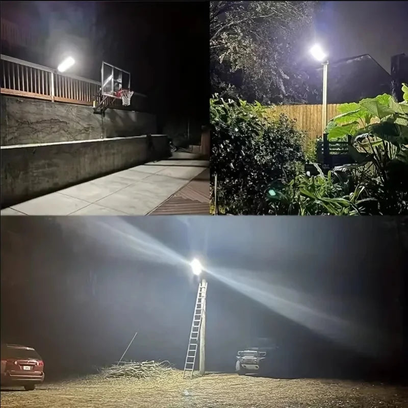 250W Solar Lights Outdoor Waterproof 8000LM LED Flood Lights Motion Sensor with Remote 3 Modes Street Lamp for Yard Garden Path