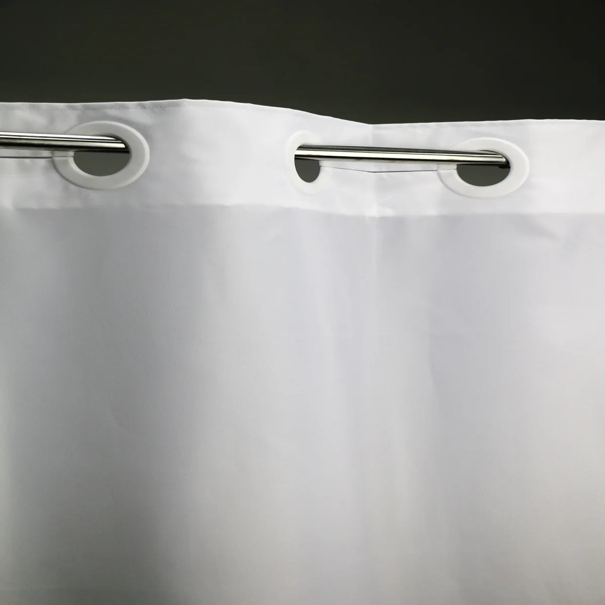 Minghe No Hook Shower Curtain,Heavy Duty Cloth 12 G,Hotel Quality Fabric Bathroom Shower Curtain