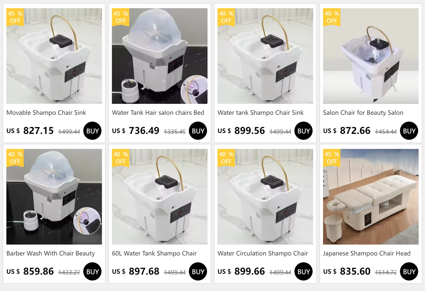 Adult Shampoo Chair Hairdresser Hair Wash Kids Salon Shampoo Bed Home Beauty Shaving Lit Shampooing Spa Salon Furniture