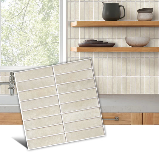1/10pcs 3D Matte Peel and Stick Wall Panel, Modern Home Wall Panel Decor, For Kitchen,Living room,Bedroom, Waterproof Wall Panel