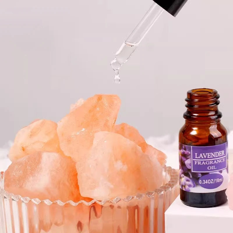 10ml Essential Oils Fragrance Lavender Lemon Jasmine Rose Sandalwood Diffuser Humidifier Scent Making Scented Candles Massage