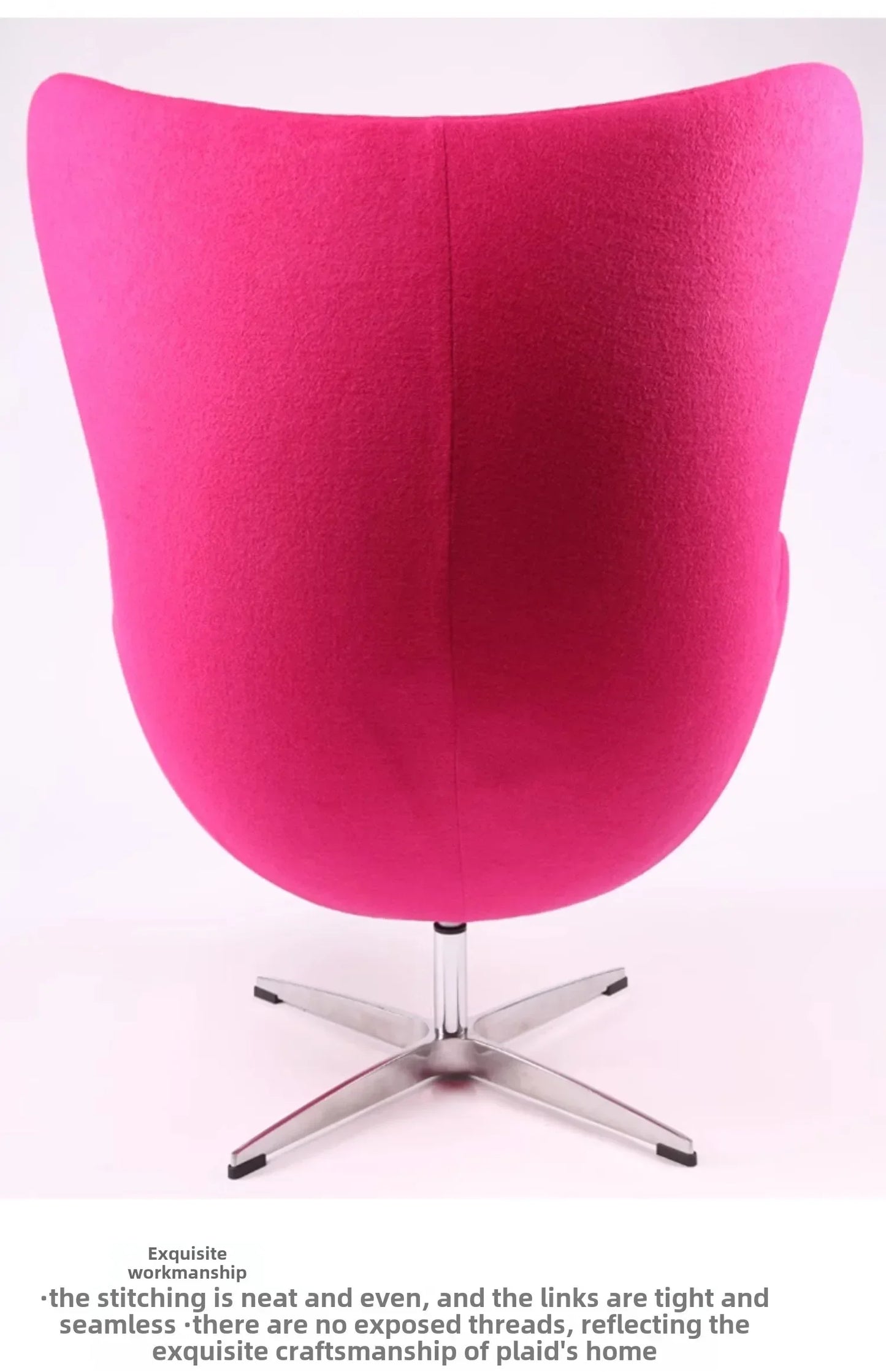 Modern Art Designer Leisure Creative Chair Office Leisure Eggshell Modern Art Egg Chair Nordic Single Sofa Egg Chair Egg Shell