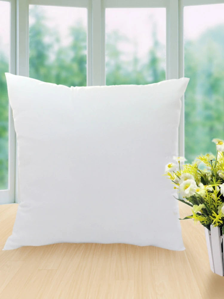 The cushion is filled with wear-resistant pure PP cotton, 8 sizes are available, the classic pillow core, soft and personalized