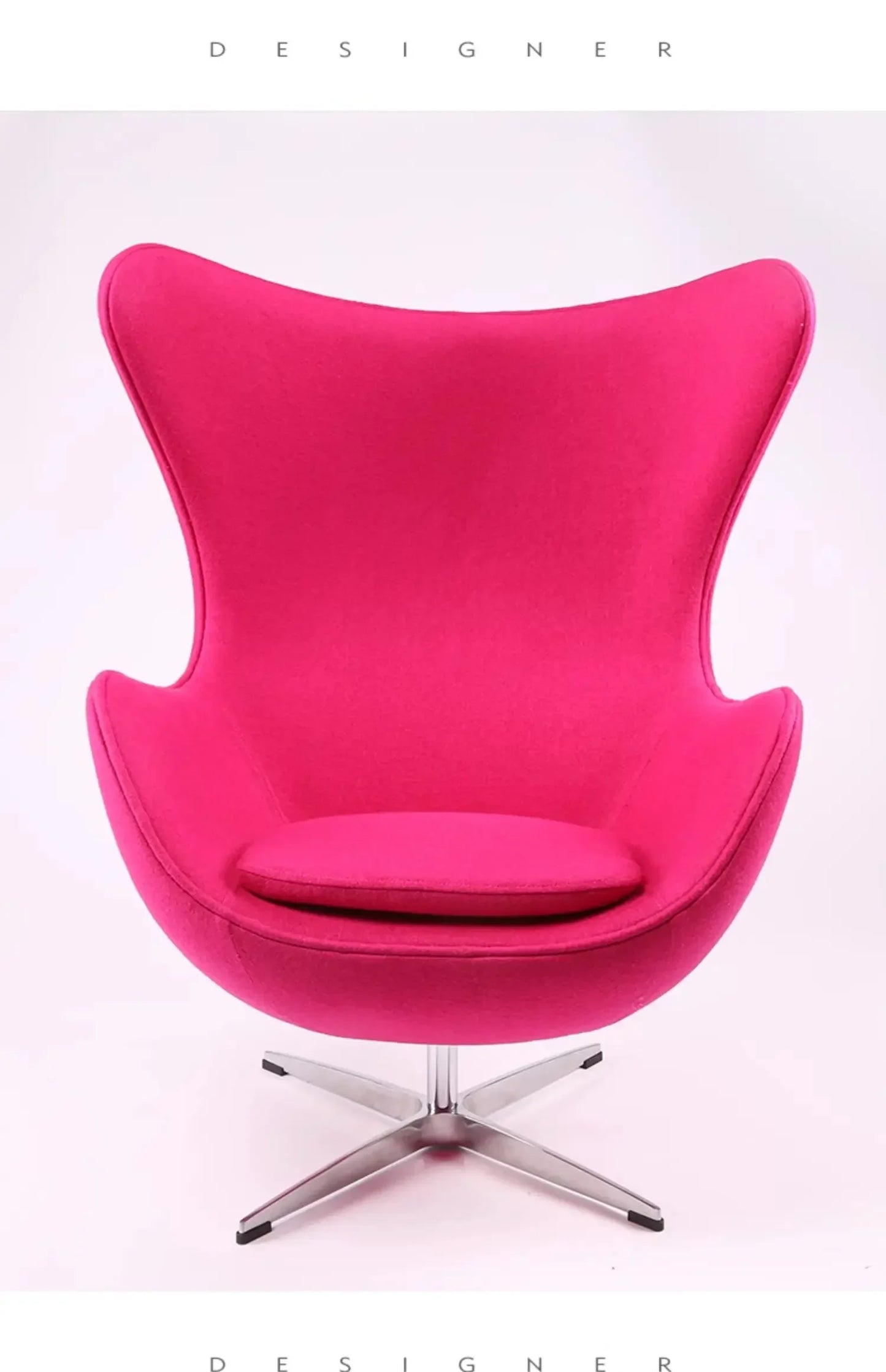 Modern Art Designer Leisure Creative Chair Office Leisure Eggshell Modern Art Egg Chair Nordic Single Sofa Egg Chair Egg Shell