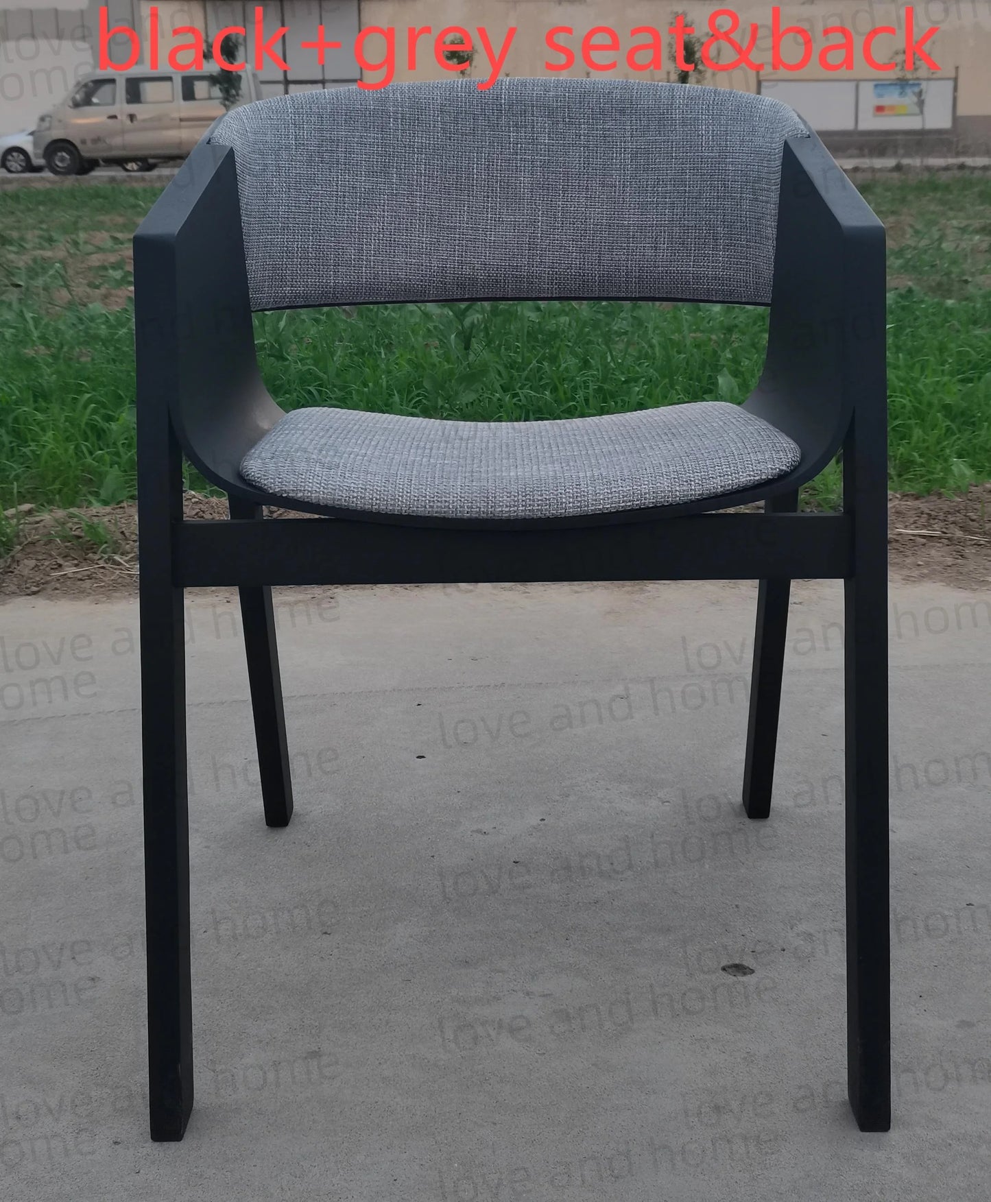 Nordic Oak Solid Wood Plywood Dining Curved Merano Backrest Armchair Chair Leisure Lounge Chair Denmark