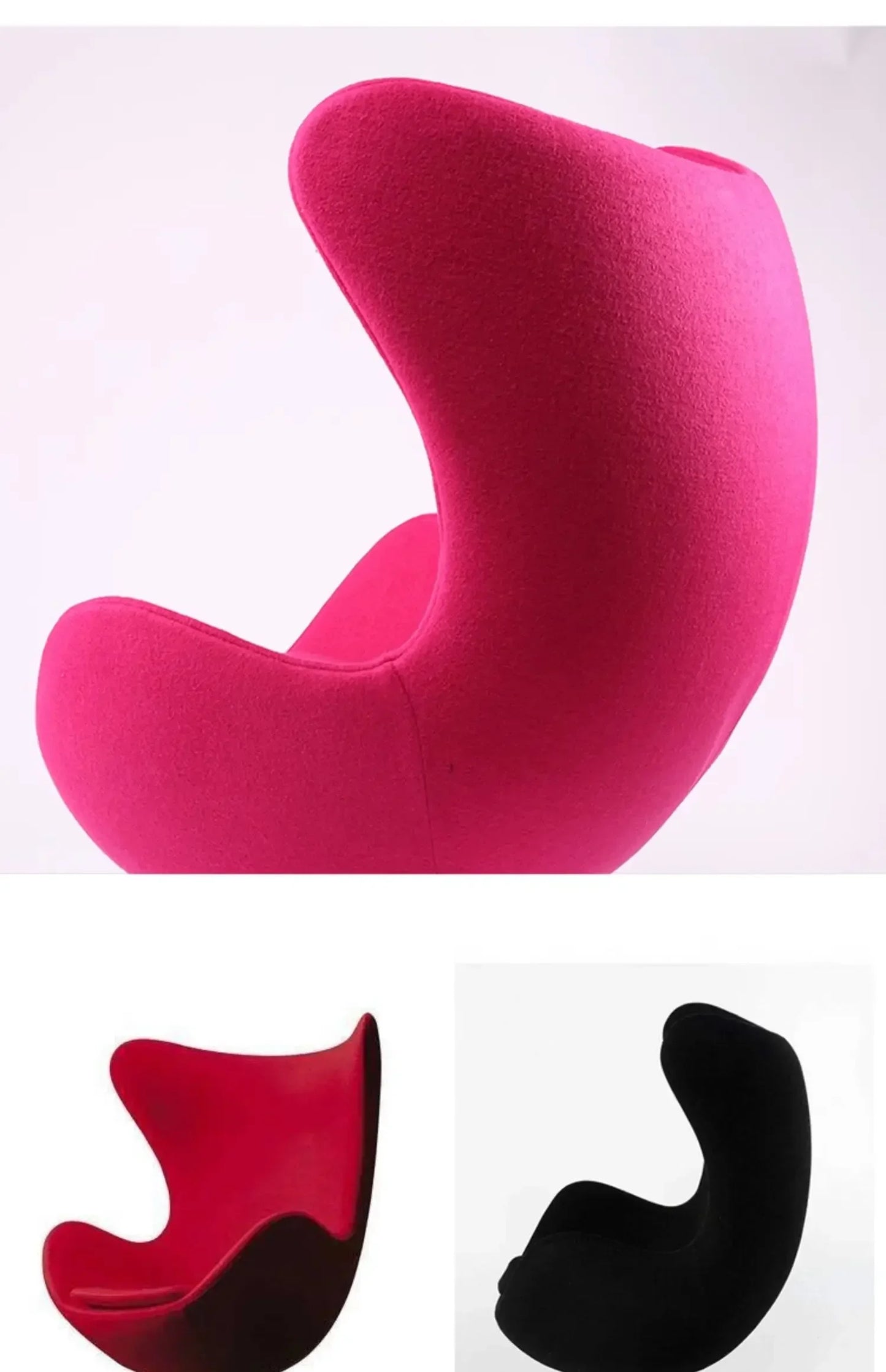 Modern Art Designer Leisure Creative Chair Office Leisure Eggshell Modern Art Egg Chair Nordic Single Sofa Egg Chair Egg Shell
