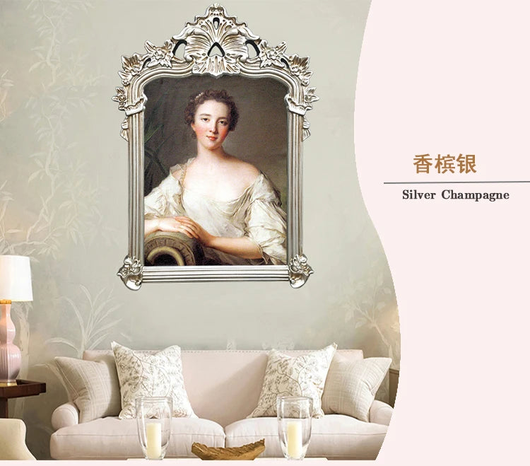Large Wall Mirror Modern Home Ornaments Bathroom Living Room Mirrors Makeup Dressing Big Specchi Decorativi Home Decoration