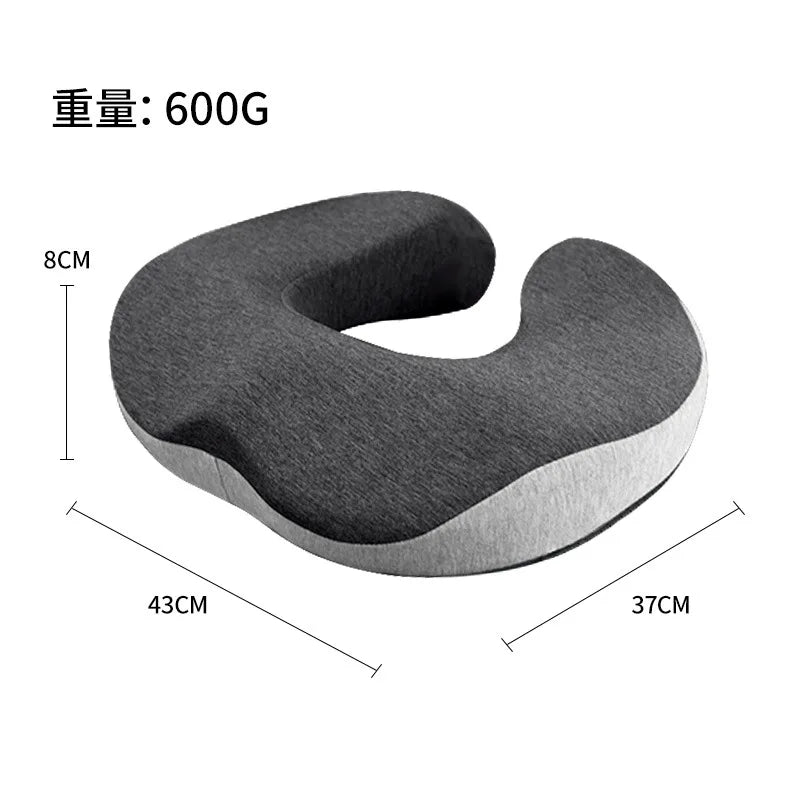 Hemorrhoid Mat Health Care Seat Cushion Memory Foam Sciatica Tailbone Bed Sores Donuts Shape Sitting Pain Relief Travel Office