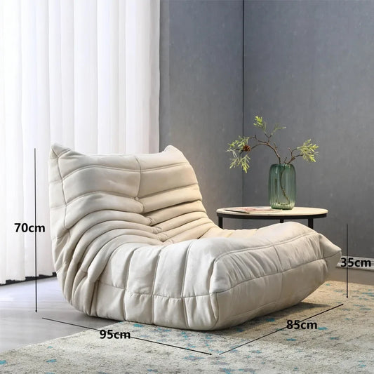 Caterpillar lazy sofa recliner togo bedroom leisure technology single Internet celebrity lazy leisure chair balcony living room
