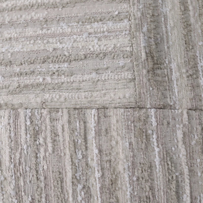 Original design model room sofa pillow living room pillow simple beige texture stripe stitching square pillow seat cushion