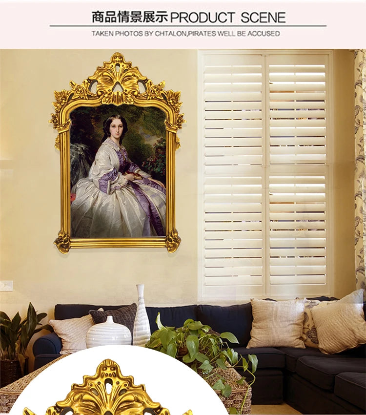 Large Wall Mirror Modern Home Ornaments Bathroom Living Room Mirrors Makeup Dressing Big Specchi Decorativi Home Decoration