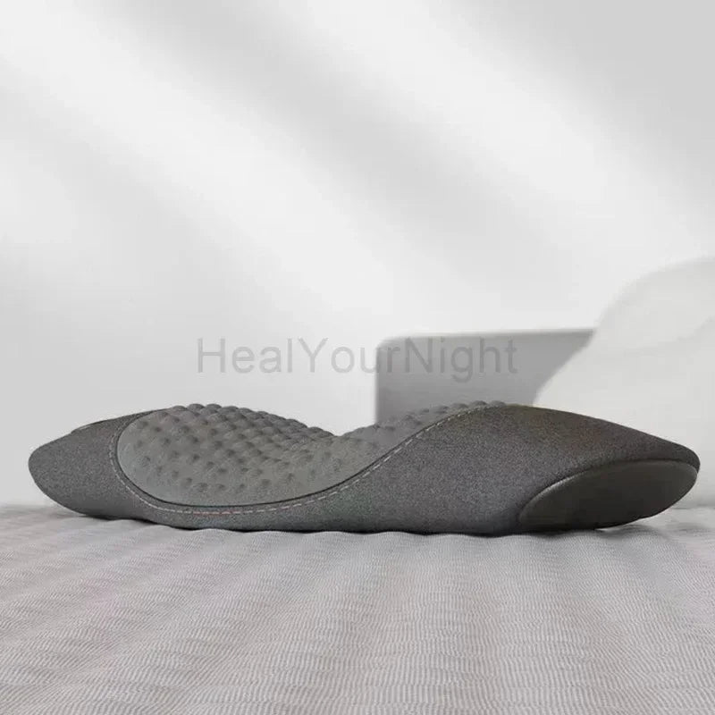 Soothe Waist Pillow Back Massage Protection Pad Massage Lying Flat Waist Relief Waist Support Heating Vibrating Back Massager