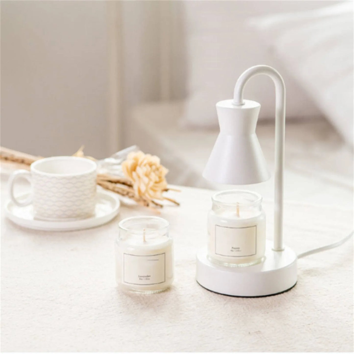 Candle Lamp For Jar Scented Candle Wax Warmers Lamp Flameless Top Down Candles Melter Scented Wax Warmers Bulb For Home Decor