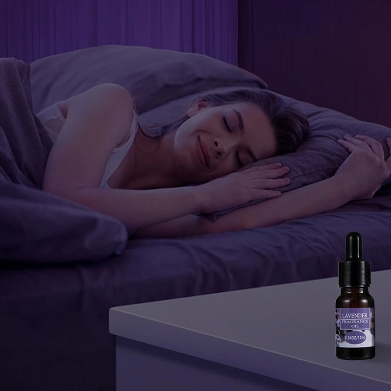 10ml Essential Oils Fragrance Lavender Lemon Jasmine Rose Sandalwood Diffuser Humidifier Scent Making Scented Candles Massage