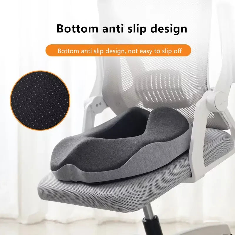 Hemorrhoid Mat Health Care Seat Cushion Memory Foam Sciatica Tailbone Bed Sores Donuts Shape Sitting Pain Relief Travel Office