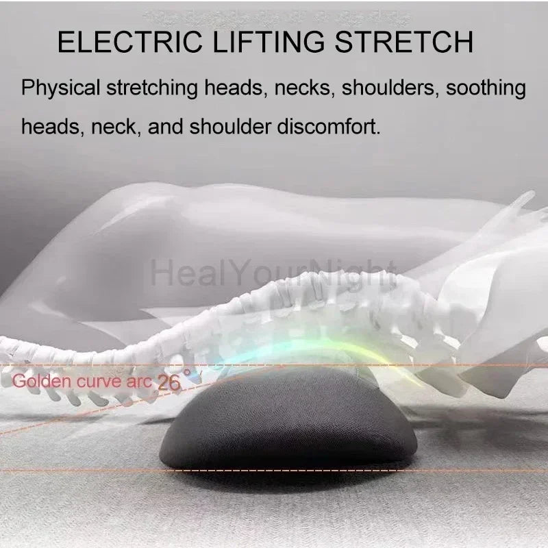 Soothe Waist Pillow Back Massage Protection Pad Massage Lying Flat Waist Relief Waist Support Heating Vibrating Back Massager