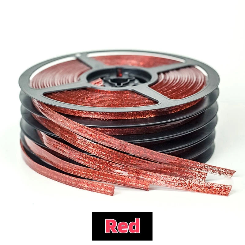 Self-Adhesive Ceramic Tile Gap Tape Kitchen Bathroom Waterproof Mildewproof Stickers Beautiful Seam Tapes sparkle Decor Strip