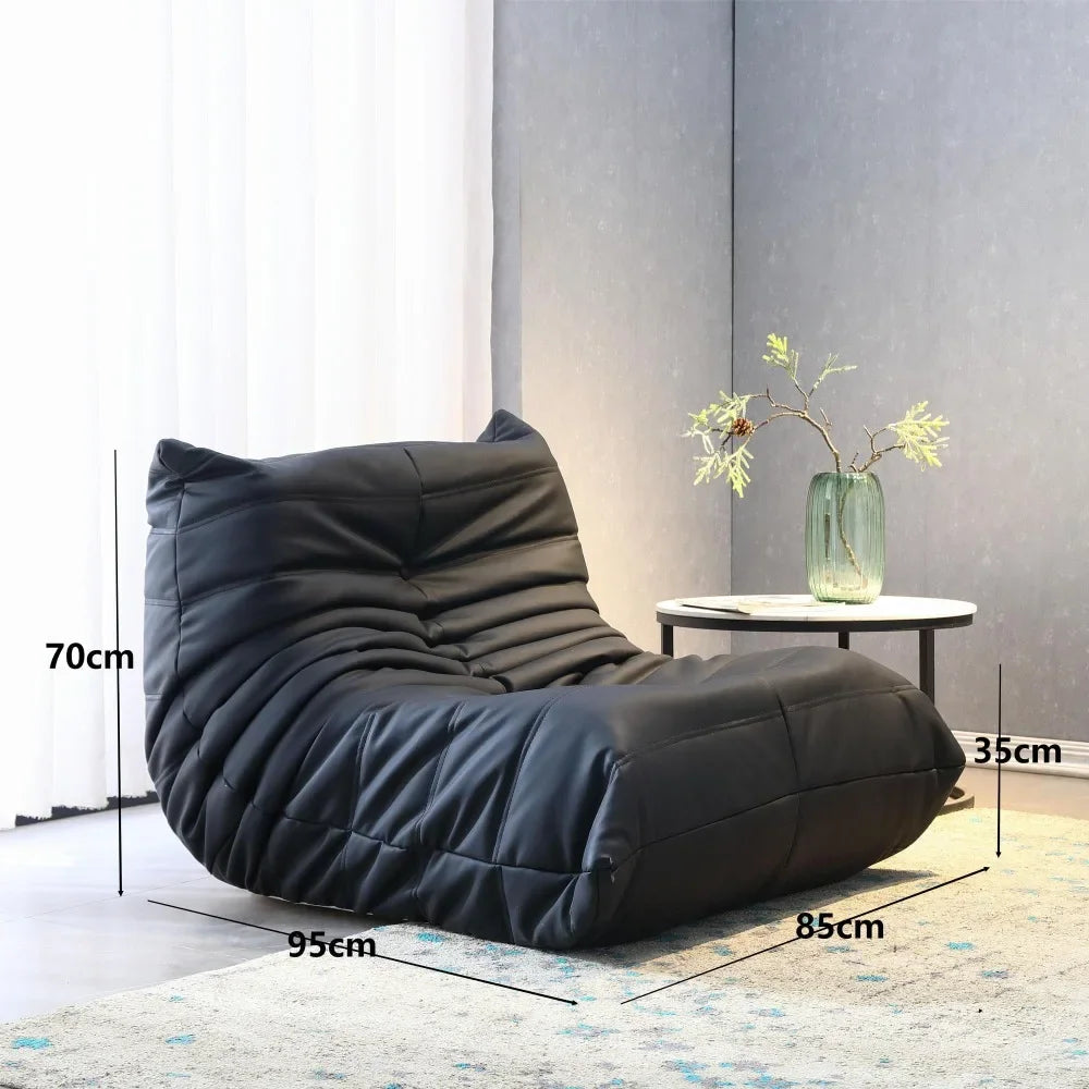 Caterpillar lazy sofa recliner togo bedroom leisure technology single Internet celebrity lazy leisure chair balcony living room