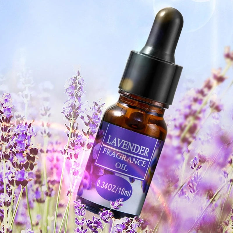 10ml Essential Oils Fragrance Lavender Lemon Jasmine Rose Sandalwood Diffuser Humidifier Scent Making Scented Candles Massage